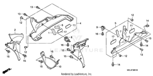 Lower Cowl (2) Schematic