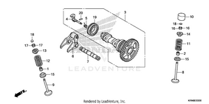 Camshaft@valve Schematic