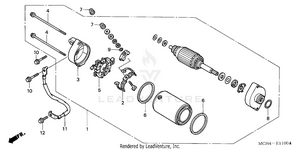 Starting Motor Schematic