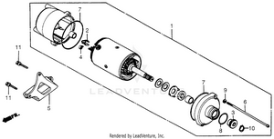 Starter Motor Schematic