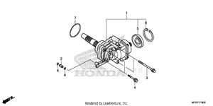 Side Gear Case Schematic