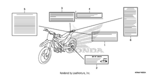 Caution Label Schematic