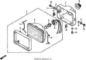 Headlight Schematic