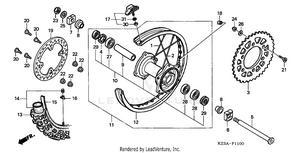 Rear Wheel Schematic