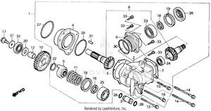 Cross Shaft Schematic
