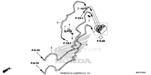 Brake Pipe Schematic