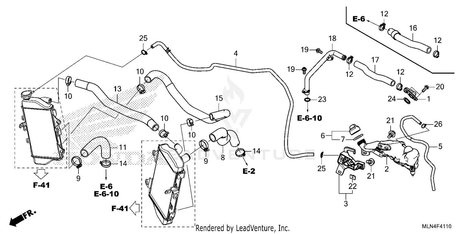 RADIATOR HOSE@WATER PIPE