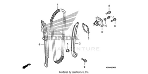 Cam Chain@tensioner Schematic