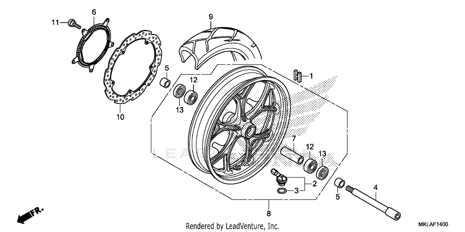 FRONT WHEEL