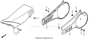 Seat + Side Cover 83 Schematic