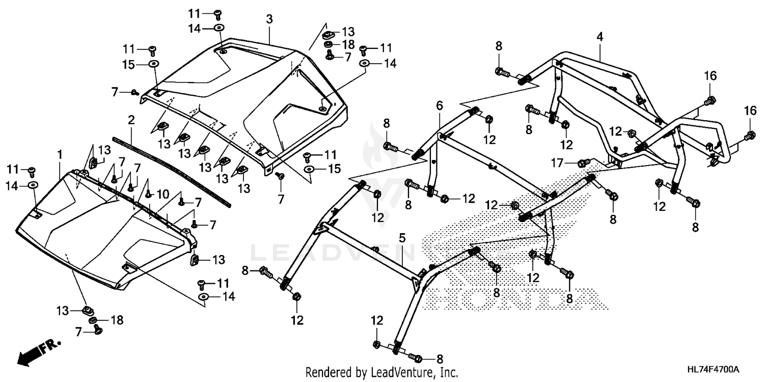 ROLL BAR@ROOF