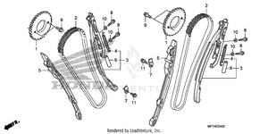 Cam Chain@tensioner Schematic