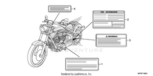Caution Label (2) Schematic
