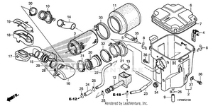 Air Cleaner Schematic