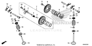 Camshaft@valve Schematic