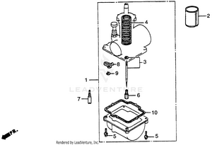 Carburetor Optional Kit 84 Schematic