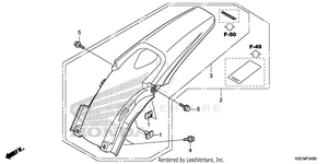 Rear Fender Schematic