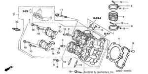 Cylinder Head (fr.) Schematic
