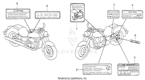 Caution Label Schematic