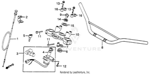 Handlebar + Top Bridge Schematic