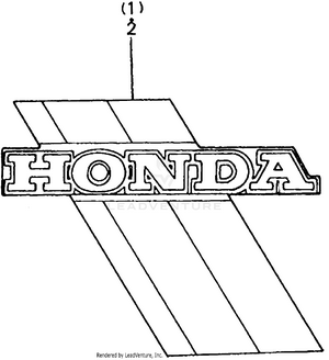 Fuel Tank Emblems Schematic
