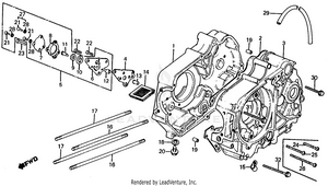 Crankcase Oil Pump Schematic