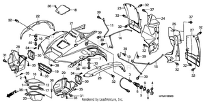 Front Fender Schematic
