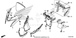 Front Cowl Schematic