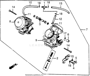 Carburetor Assy. Schematic