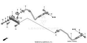 Oil Cooler Schematic