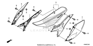 Seat@side Cover Schematic