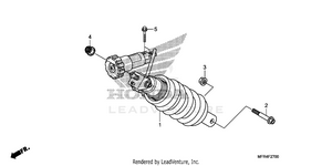 Rear Shock Absorber Schematic