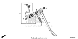 Side Stand Schematic