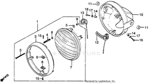 Headlight Schematic