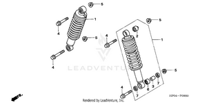 Front Shock Absorber Schematic