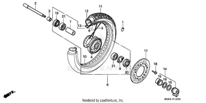 Front Wheel Schematic
