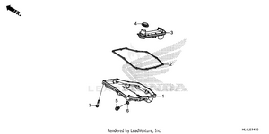 Oil Pan Schematic