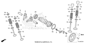 Camshaft@valve Schematic