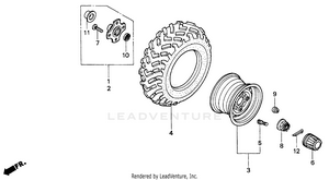 Rear Wheel Schematic