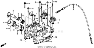 Head Cover 84-85 Schematic