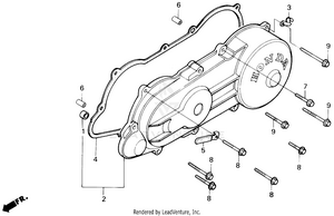 Left Side Cover Schematic