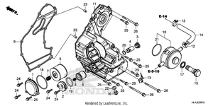 Oil Cooler Schematic