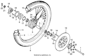 Front Wheel Schematic