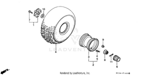 Rear Wheel Schematic