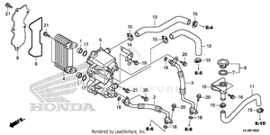 Oil Cooler Schematic