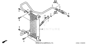 Oil Cooler Schematic