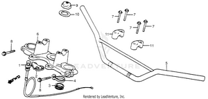 Handlebar + Top Bridge Schematic