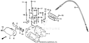 Cylinder Head Cover Schematic