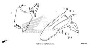 Front Fender (1) Schematic