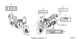 Caution Label (2) Schematic